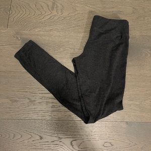 Ballys charc gray girls leggings sz 10 NWT